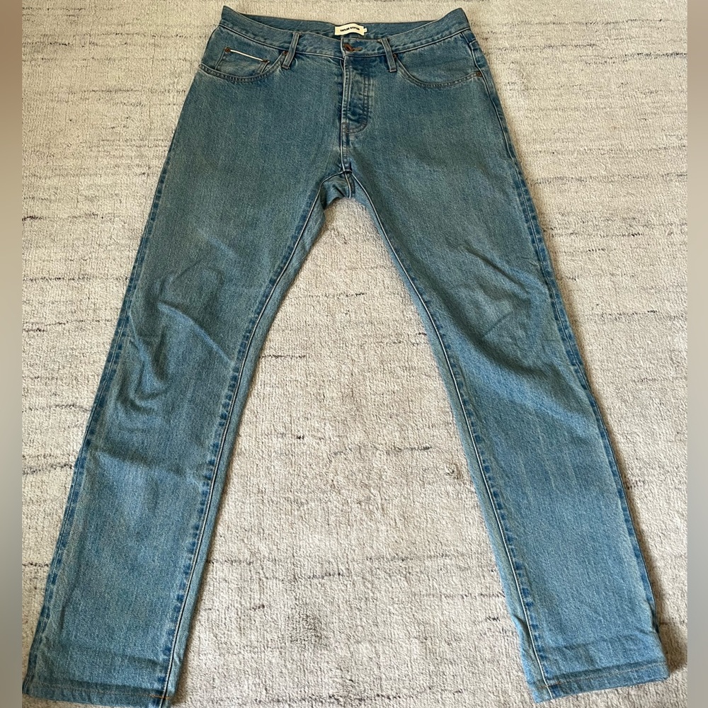 Taylor Stitch Slim Fit Jeans 32x30 in 24-Month Wash Japanese Selvage